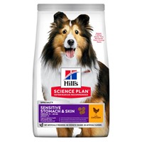 HILL'S ADULT DOG SENSITIVE STOMACH&SKIN MEDIUM CHICKEN 14KG