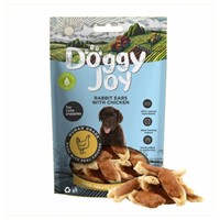 DOGGY JOY PUPPY RABBIT EARS WITH CHICKEN 90gr