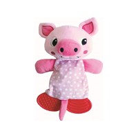 HAPPY PET LITTLE RASCALS TEETHER PIG 37796