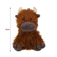 ROSEWOOD TOUGH ROPE COW 25CM