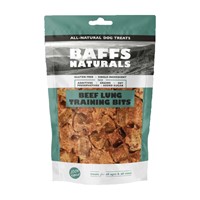 BAFFS NATURALS BEEF LUNG TRAINING BITES TREATS 100GR