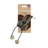 ROSEWOOD JOLLY MOGGY SILVERVINE MICE ΠΑΙΧΝΙΔΙ ΠΟΝΤΙΚΑΚΙ ΓΑΤΑΣ ..